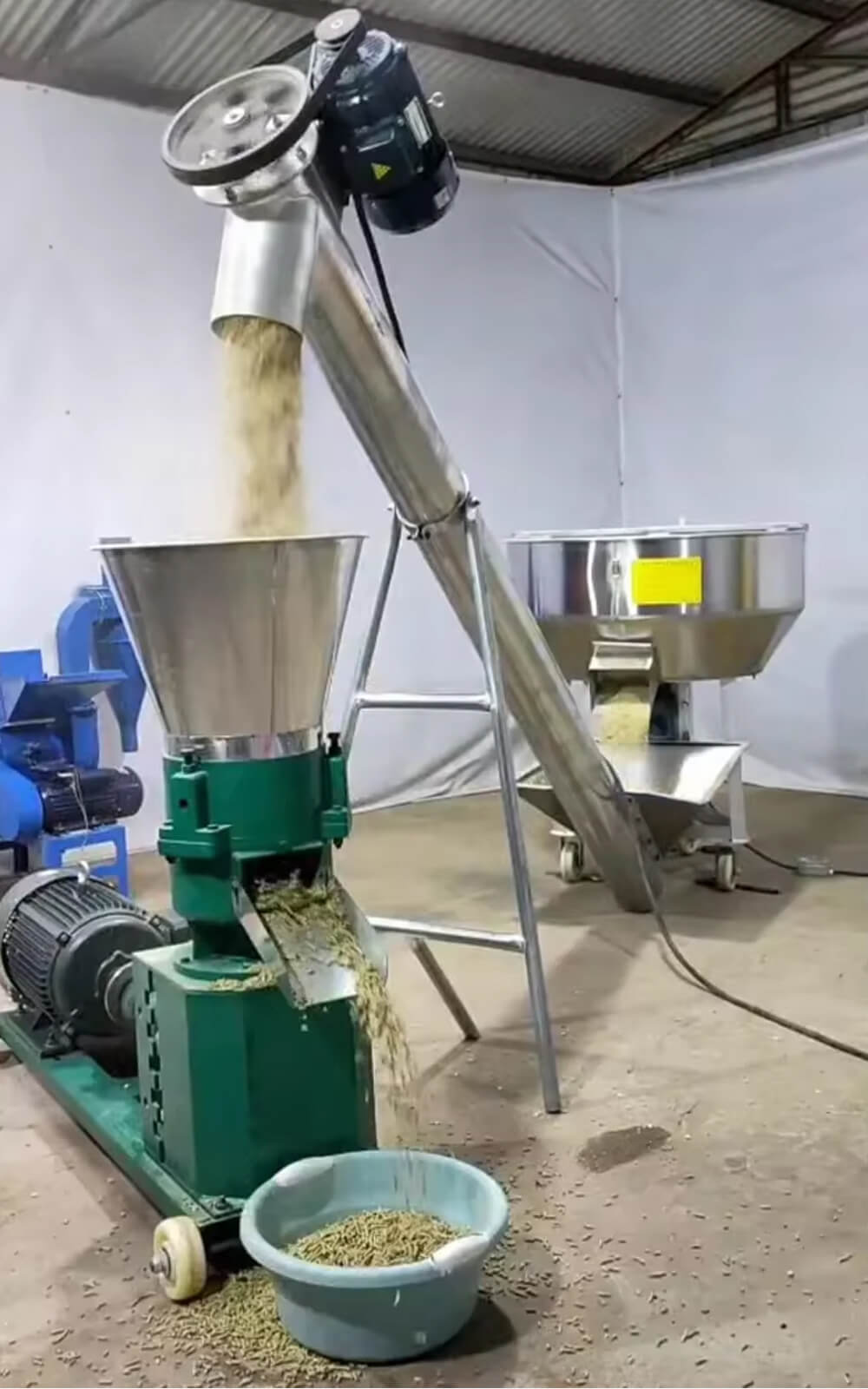 Animal feed food pellet production line 