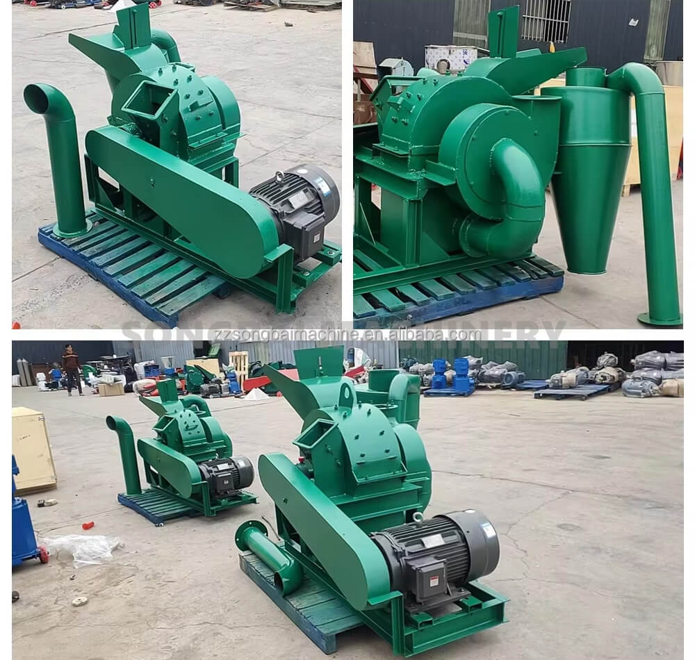 Diesel Engine Wood Crusher