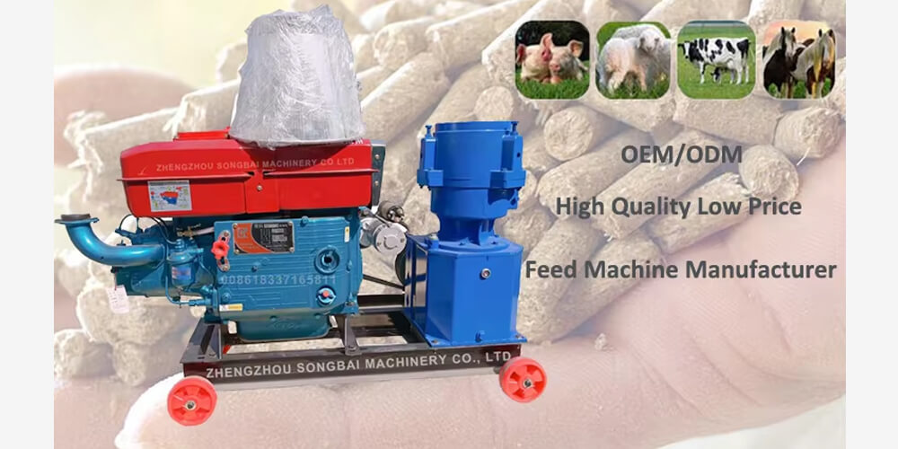 Diesel Feed Pellet Machine