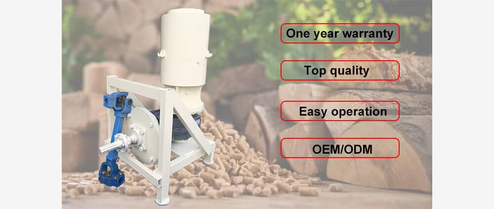 PTO Wood Pellet Machine