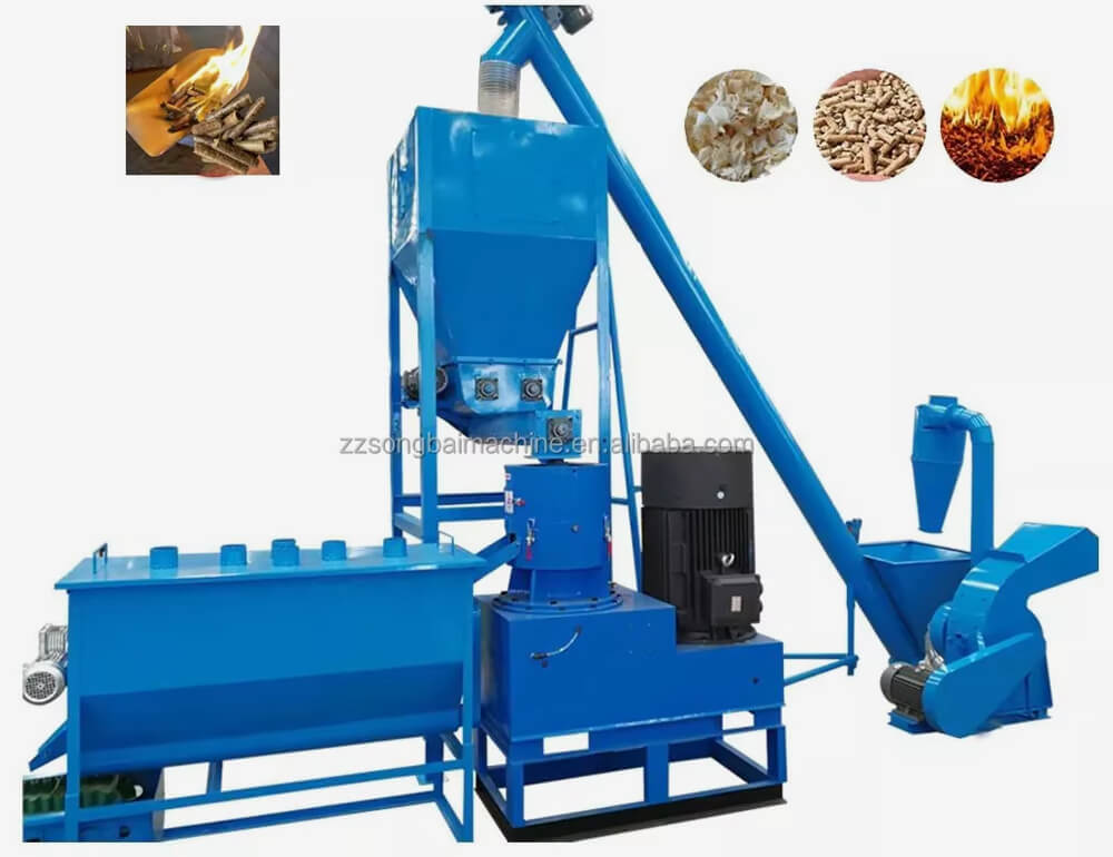 feed pellet machine line