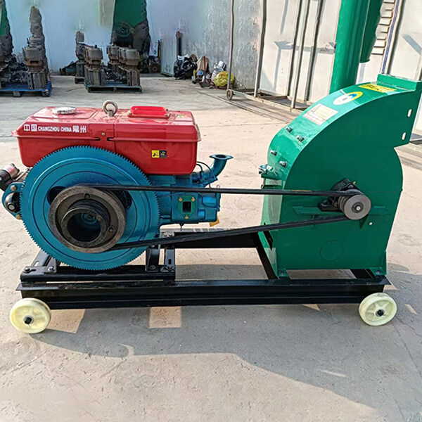 Pellet Machinery, Crusher, Mixer, Cooler, Packing MachineDiesel Engine Feed Crusher