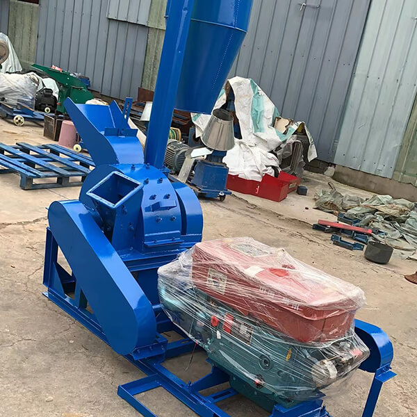 Diesel Engine Wood Crusher