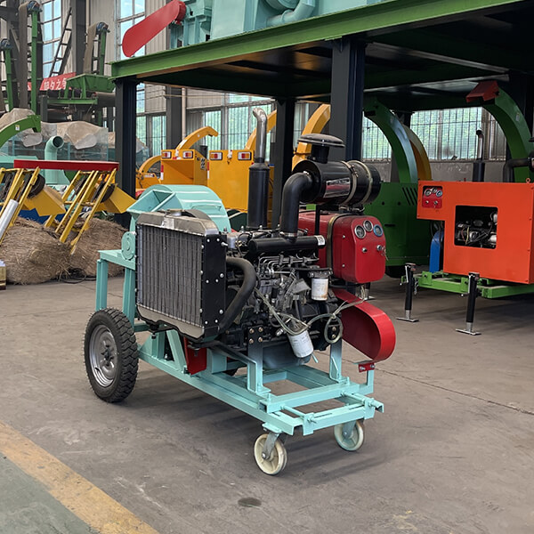 Pellet Machinery, Crusher, Mixer, Cooler, Packing MachineDiesel Engine Wood Shredder