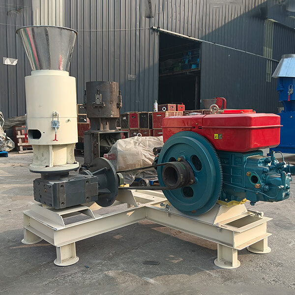 Pellet Machinery, Crusher, Mixer, Cooler, Packing MachineDiesel Wood Pelle Machine