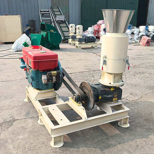 Pellet Machinery, Crusher, Mixer, Cooler, Packing MachineDiesel Wood Pelle Machine