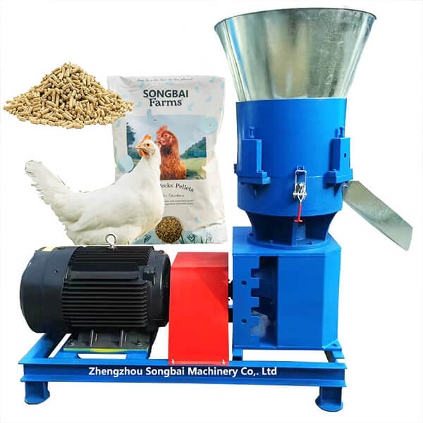 Pellet Machinery, Crusher, Mixer, Cooler, Packing MachineElectric Feed Pellet Machine