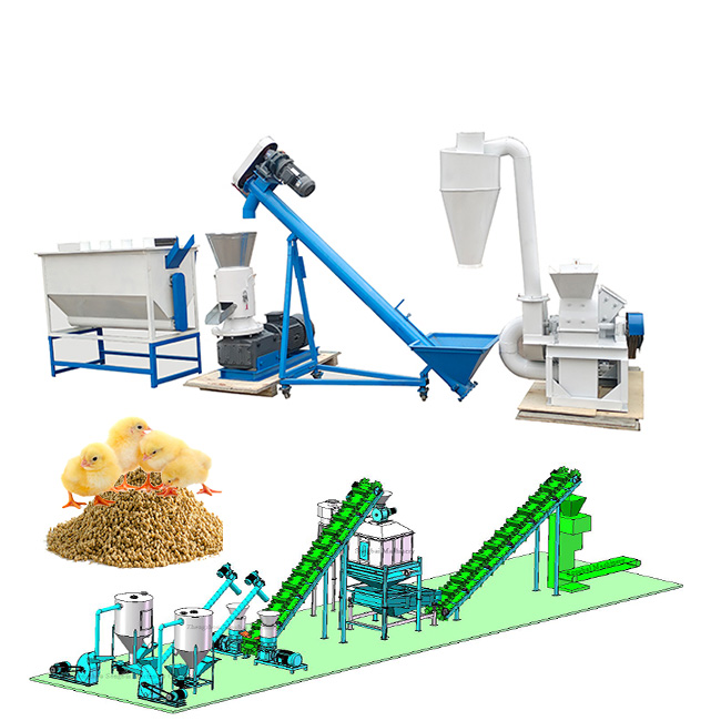 500kg/h Feed Production Line