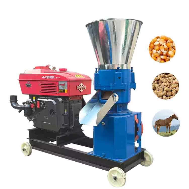 diesel feed pellet machine