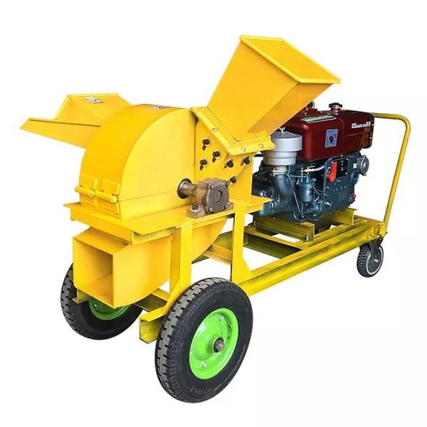 Pellet Machinery, Crusher, Mixer, Cooler, Packing MachineDiesel Engine Wood Crusher