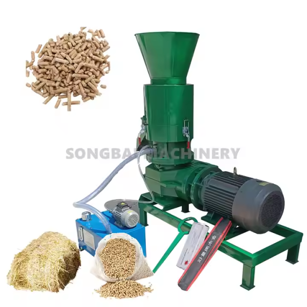 Pellet Machinery, Crusher, Mixer, Cooler, Packing MachineOil Pump Biomass Wood Pellet Machine