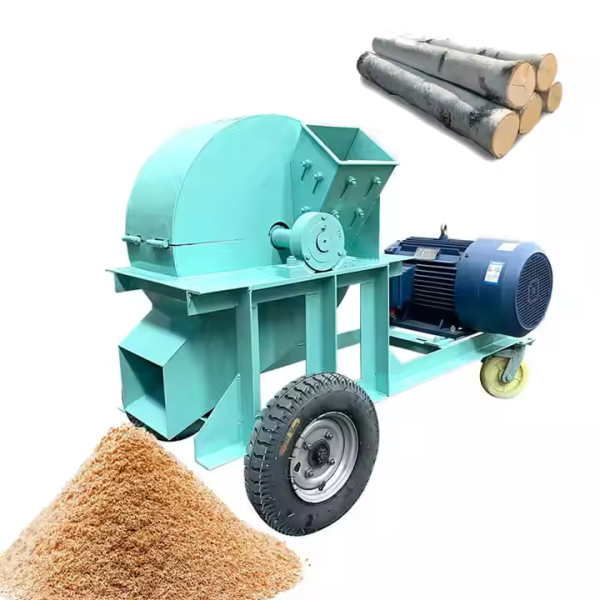 Pellet Machinery, Crusher, Mixer, Cooler, Packing MachineLogs Crusher