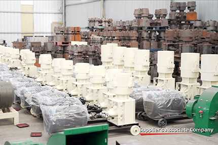 Pellet Machinery, Crusher, Mixer, Cooler, Packing Machine.