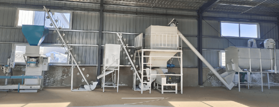 1000kg/h feed production line