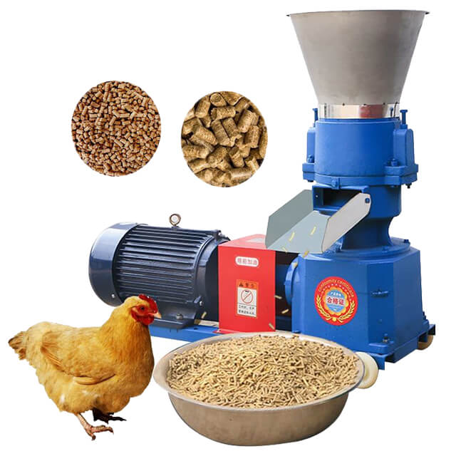 chicken feed machine